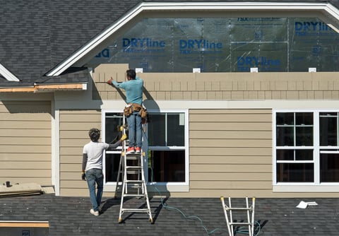 Siding installation